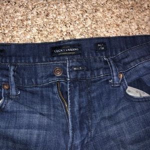 Men’s lucky brand jeans size 34/32 barely worn